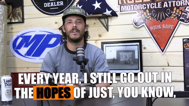 Instagram post by @tylervalentik for Biltwell. Caption reads: Parts & Labor Ep 9 // In our latest episode, Otto....