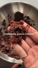 Instagram post by @cameronwesleyy for Marshall Headphones. Caption reads: How to make Garlic Powder Cheers:....