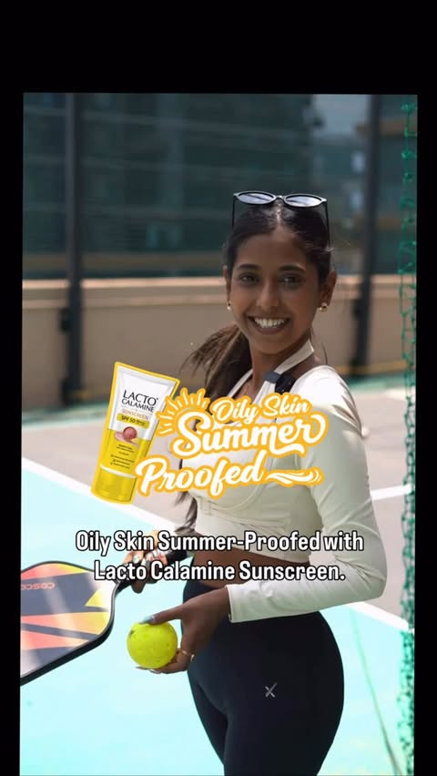Instagram post by @the_wandering_chopstick_ for Lacto Calamine. Caption reads: [...] 😭) Oily Skin Summer-Proofed with Lacto....