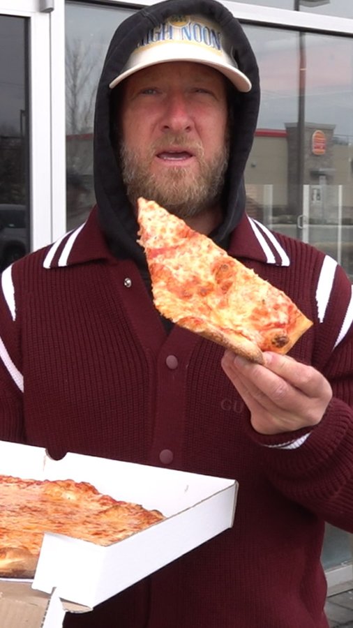 Instagram post by @stoolpresidente for Jackpocket. Caption reads: Barstool Pizza Review - Mona Lisa Pizza (Jackson,....