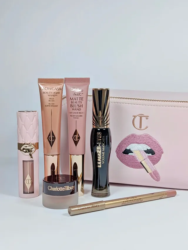 Instagram post by @apetitemama0 for Charlotte Tilbury. Caption reads: #CharlotteTilburygiftedme

 POV: your makeup bag....