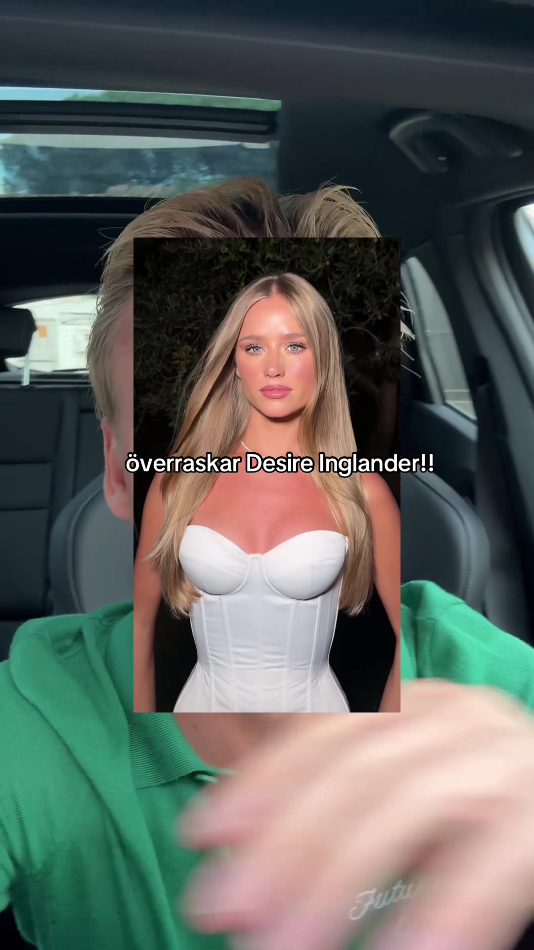 TikTok post by @adamlukacs for Maria Nila. Caption reads: [...] med mig!! 🥹💘 reklam för @Maria Nila ....