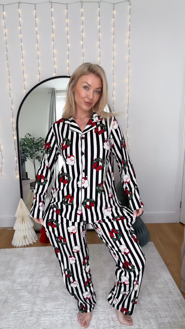 Instagram post by @thebodypositivemum for Peacocks. Caption reads: Did someone say it was time for Christmas pjs????....