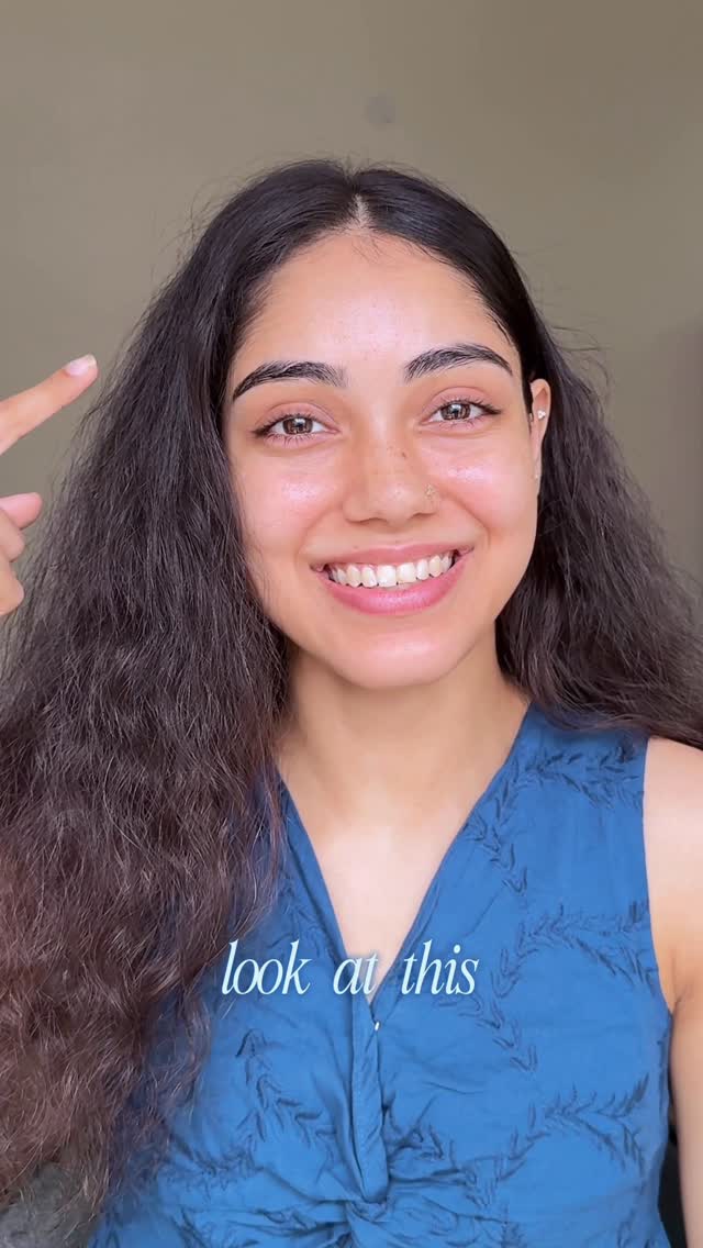 Instagram post by @skincarewithsom for WishCare. Caption reads: Turning from an “only shampoo” girlie to “dry....