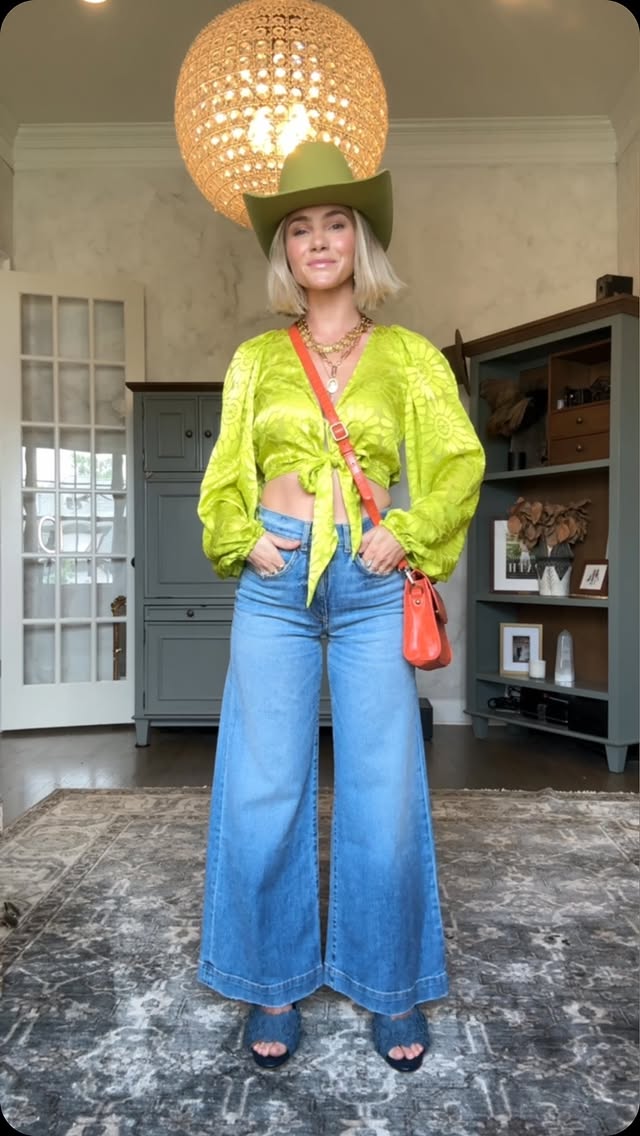 Instagram post by @hunterpremo for Ramy Brook. Caption reads: Summer concert season ft. looks from @ramybrook 🤠....