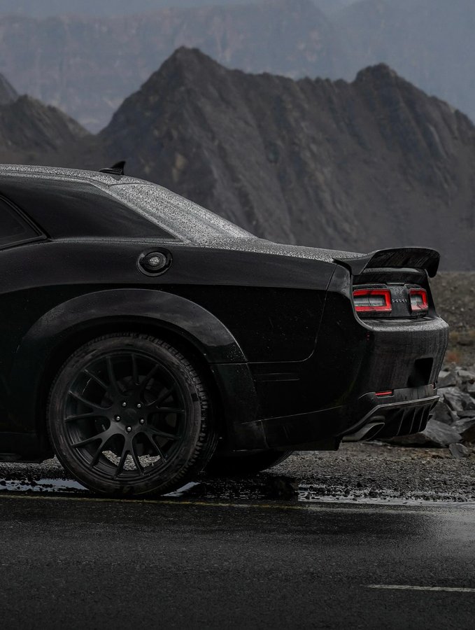 Instagram post by @dark.scat2020 for Dodge. Caption reads: DarkScat 🥷🏿🐝
.
.
.
.
.
.
.
#dodge....