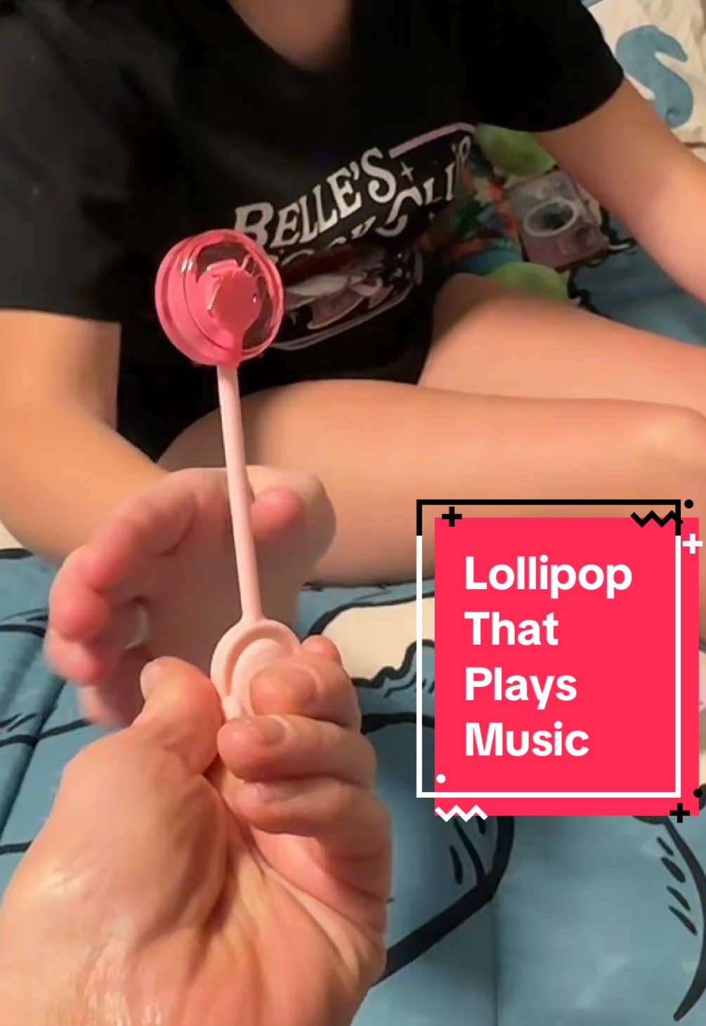 TikTok post by @beached.n.texas for Amos Sweets. Caption reads: @Amos Sweets these are genius. They taste so good....