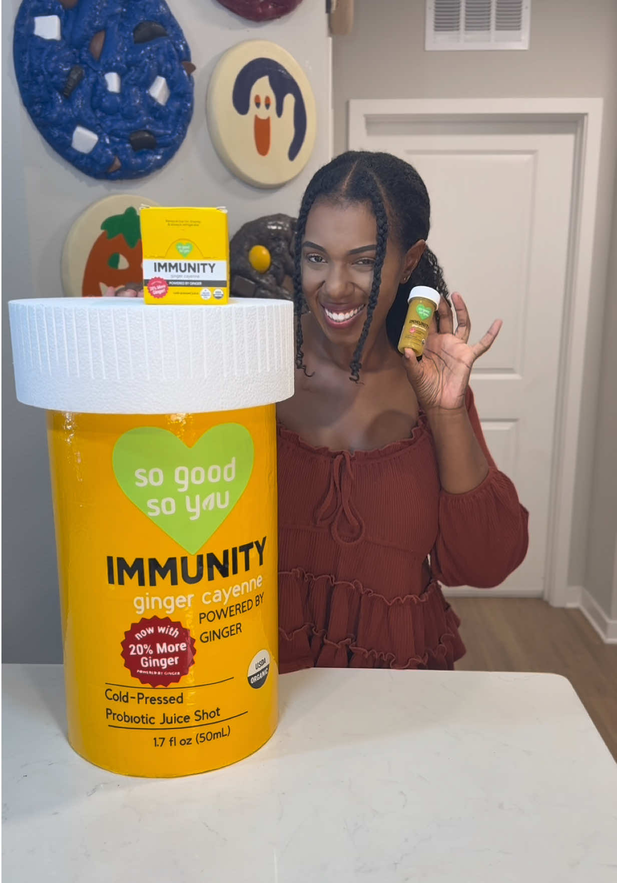 TikTok post by @waverlyvienna8 for So Good So You. Caption reads: #ad Ready to beat the winter ick? @So Good So You....