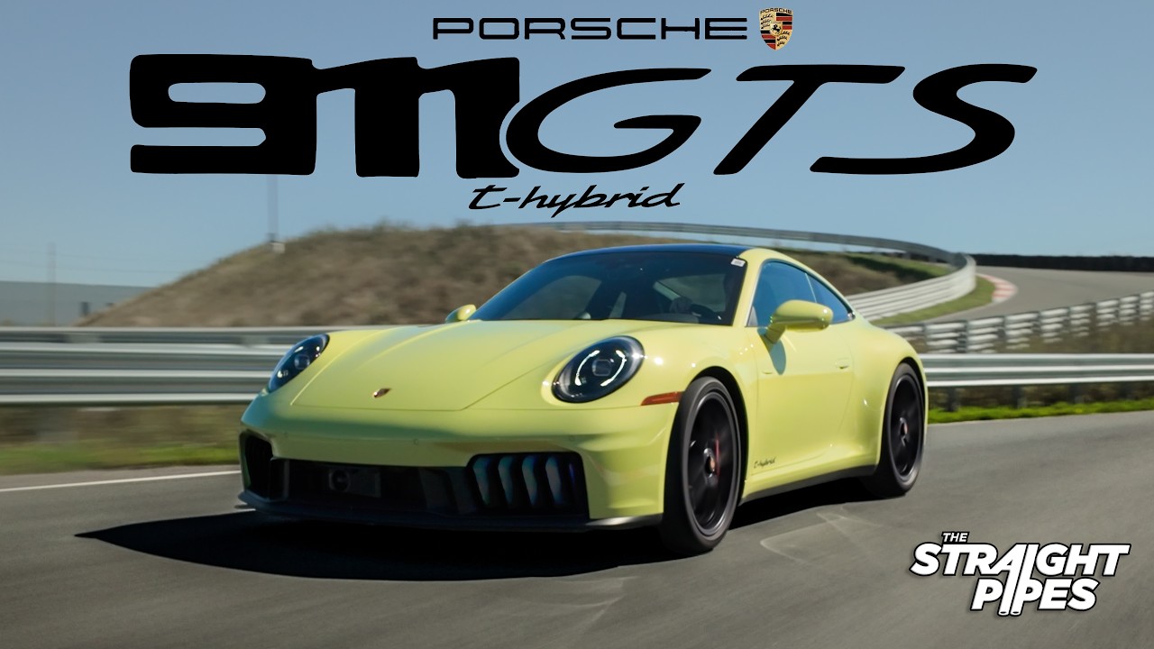 YouTube post by @TheStraightPipes for Continental Tire. Caption reads: HYBIRD 911 but not bad in ANY WAY.