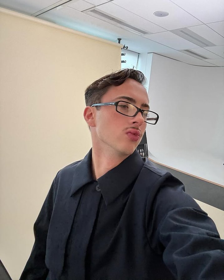 Instagram post by @theocharlees for Palace Skateboards. Caption reads: @palaceskateboards @uggineurope [...].