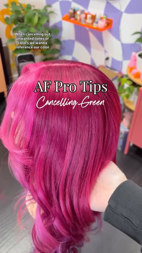 Instagram post by @crystalnadine for Arctic Fox Hair Color. Caption reads: Another AF Pro Tip coming in hot! @crystalnadine....