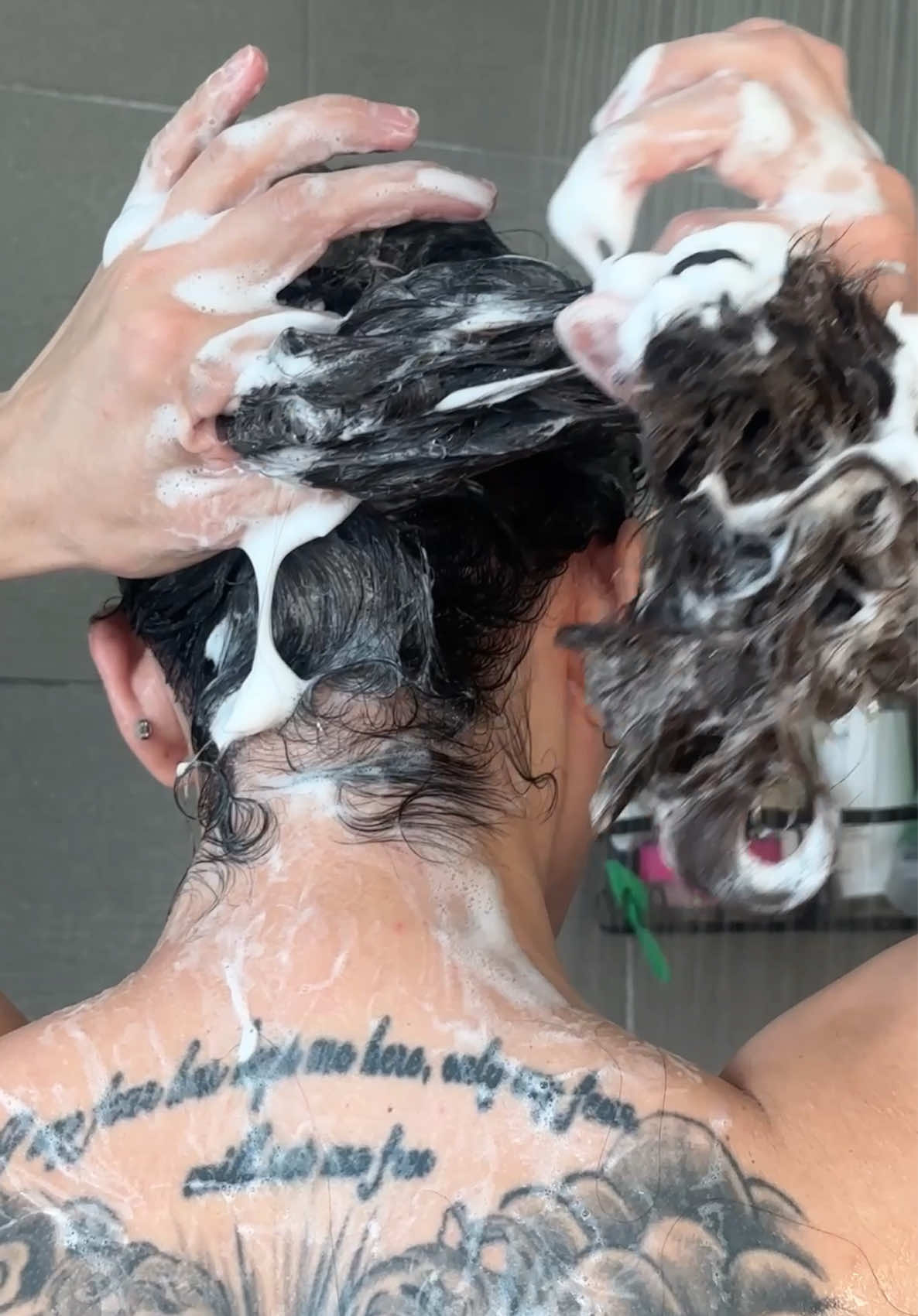 TikTok post by @iamorlandojames for BounceCurl. Caption reads: New curls @BounceCurl #curls #hairtok #hairstyle....