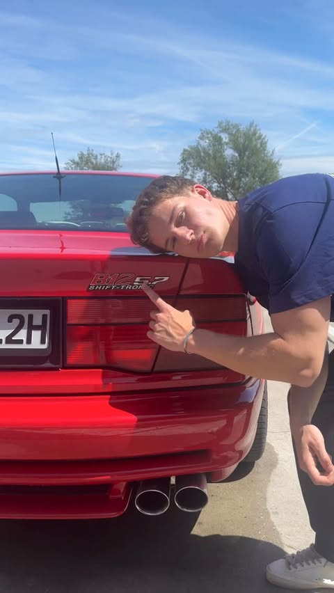 Instagram post by @muncik for CarVertical. Caption reads: [...] favorite? 🤔 Use code “BAVARIAN” on....