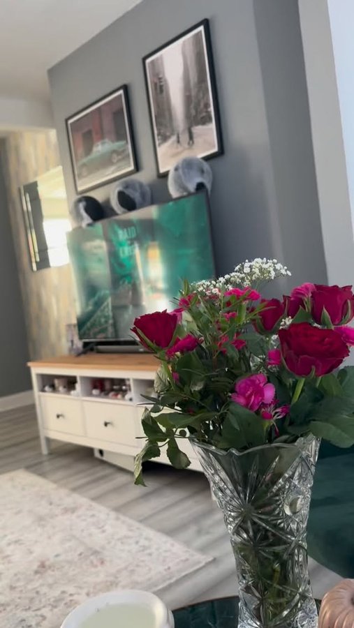 Instagram post by @thisis.andreea_ for The Influence Room. Caption reads: Sip, smile, and serve good vibes only 💃✨
A....