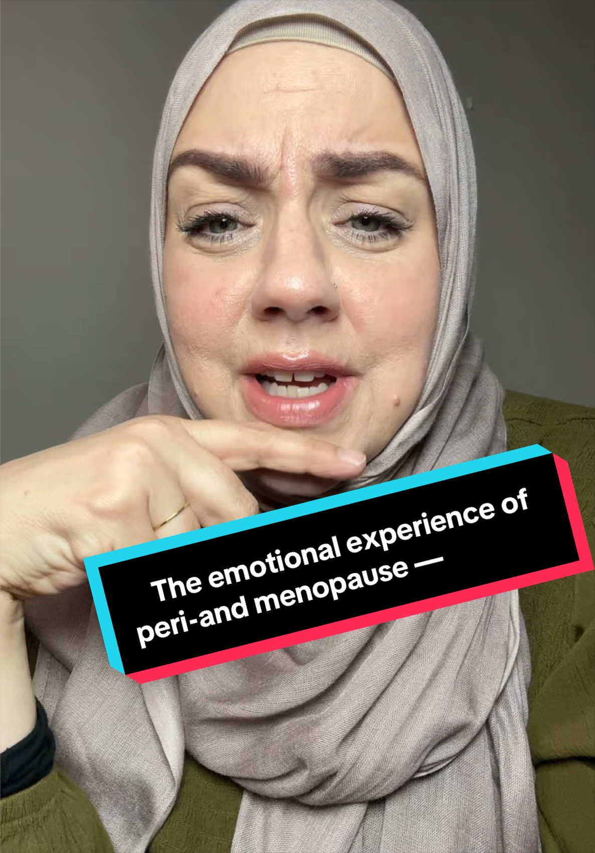TikTok post by @hijamamama0 for Snap Supplements. Caption reads: Nobody warned me that perimenopause could feel....