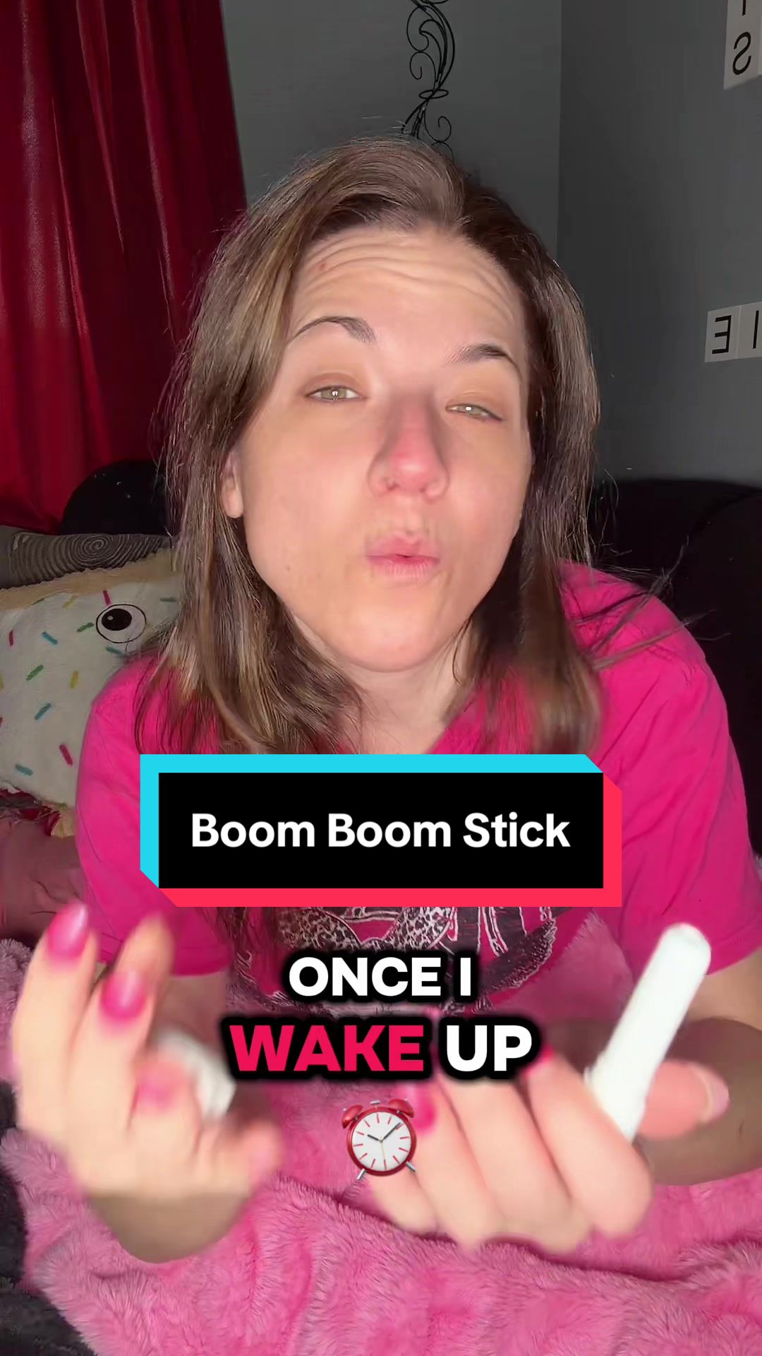 TikTok post by @sparkletiktokshopmama for BoomBoom Naturals. Caption reads: Boom Boom Stick#boomboomstick #boomboomsticks....