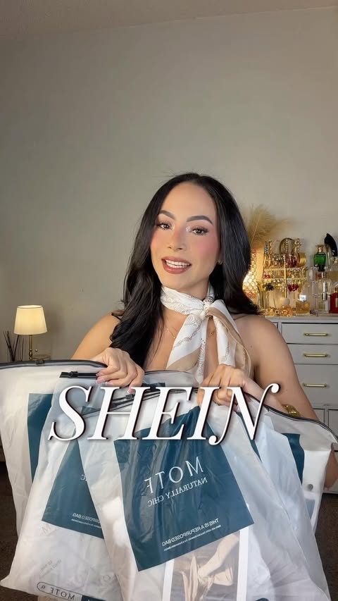 Instagram post by @dioceperkins for MOTF. Caption reads: SHEIN Haul ✨ MOTF Store! Search and follow my fave....