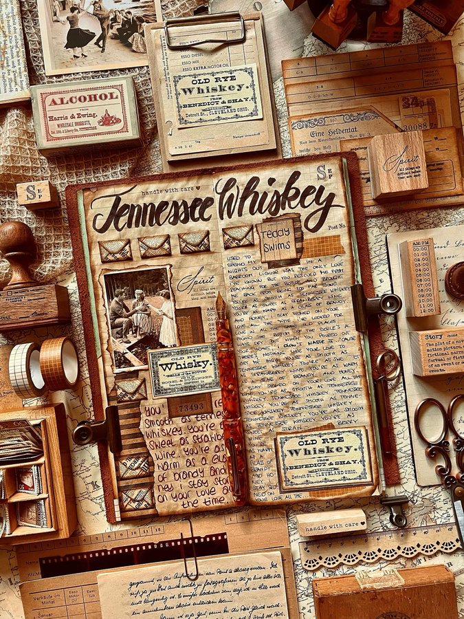 Instagram post by @tilla_tella_s for Paperwrld. Caption reads: Tennessee Whiskey ~ Teddy Swims
Sometimes it’s the....