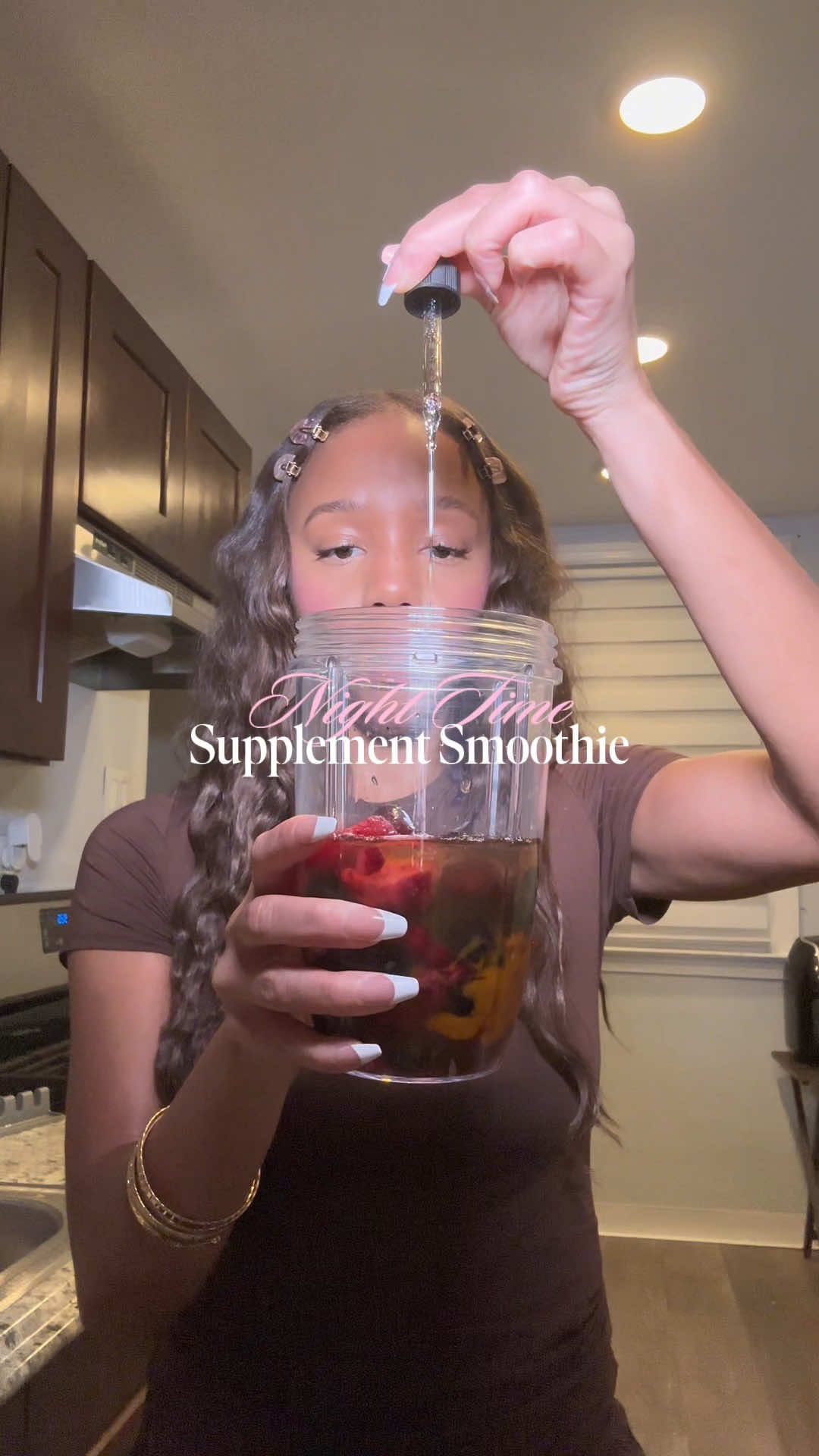 TikTok post by @cyaira.a for MaryRuth Organics. Caption reads: safe to say I’m loving my @MaryRuth's supplements....