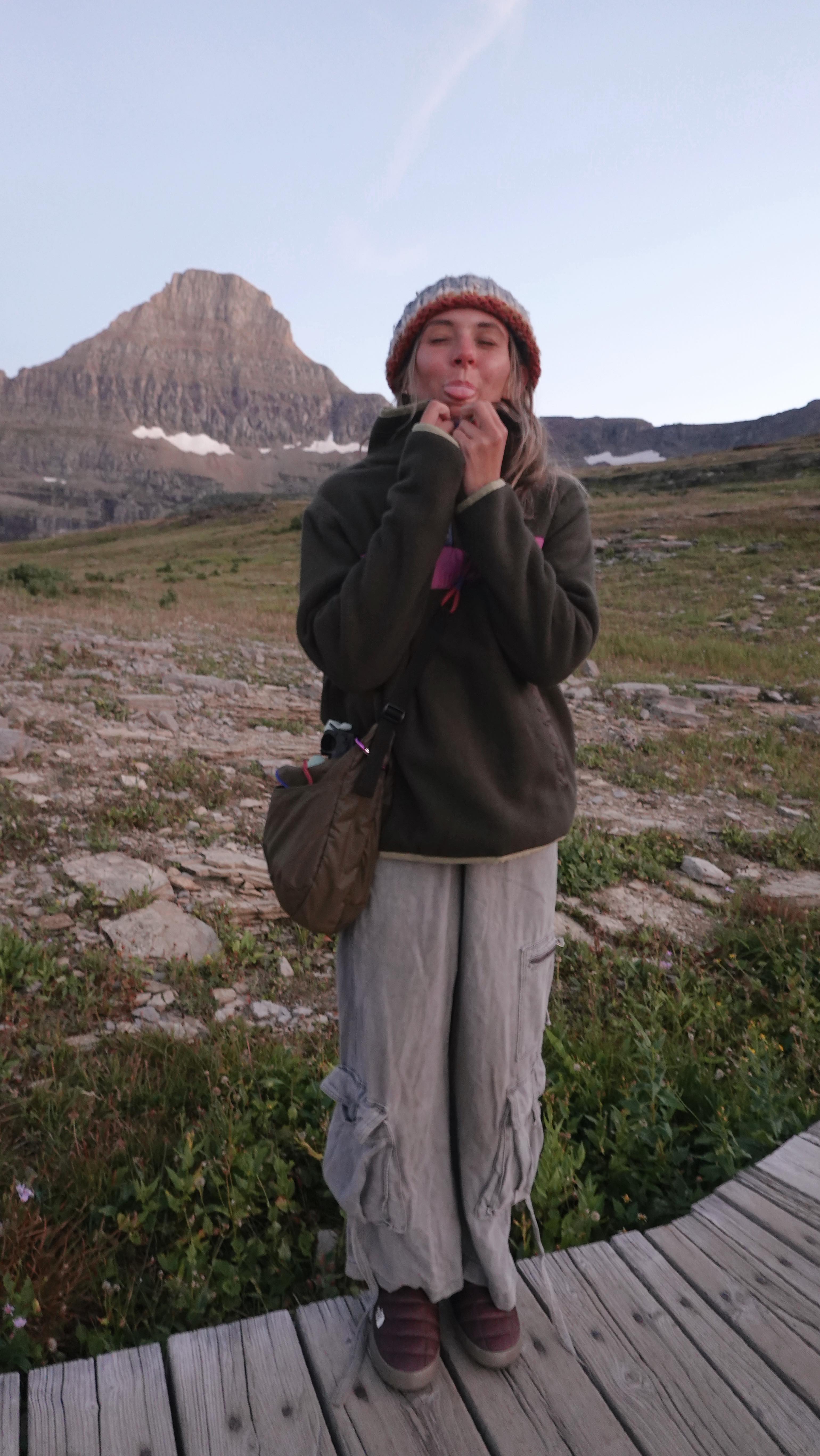 Instagram post by @jess.cliftonn for Cotopaxi. Caption reads: [...] best trip with my mom in Montana :’)....