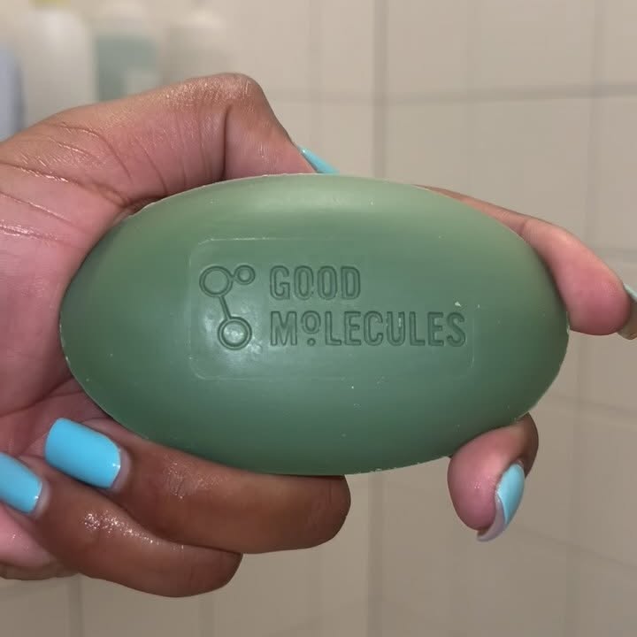 Instagram post by @deadriabrown for Naturium. Caption reads: My first ASMR! 🧖🏾‍♀️🚿Is anyone else obsessed....