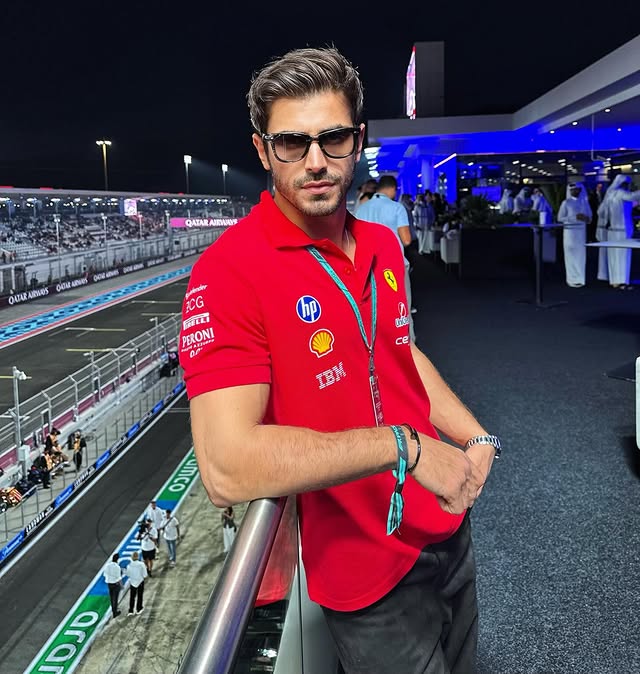 Instagram post by @emingunenc for Visit Qatar. Caption reads: It was an amazing experience @visitqatar @f1....