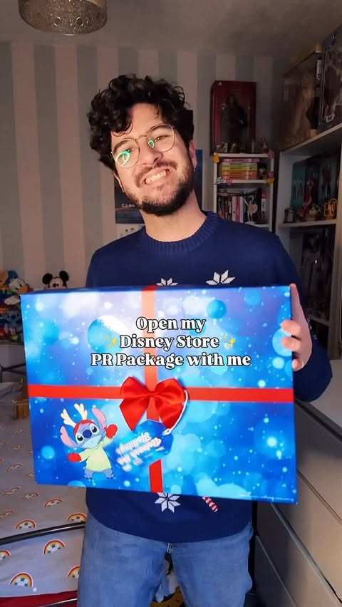 Instagram post by @andrewsgrotto for Disney Store. Caption reads: @disneystoreuk have very kindly gifted me a [...].