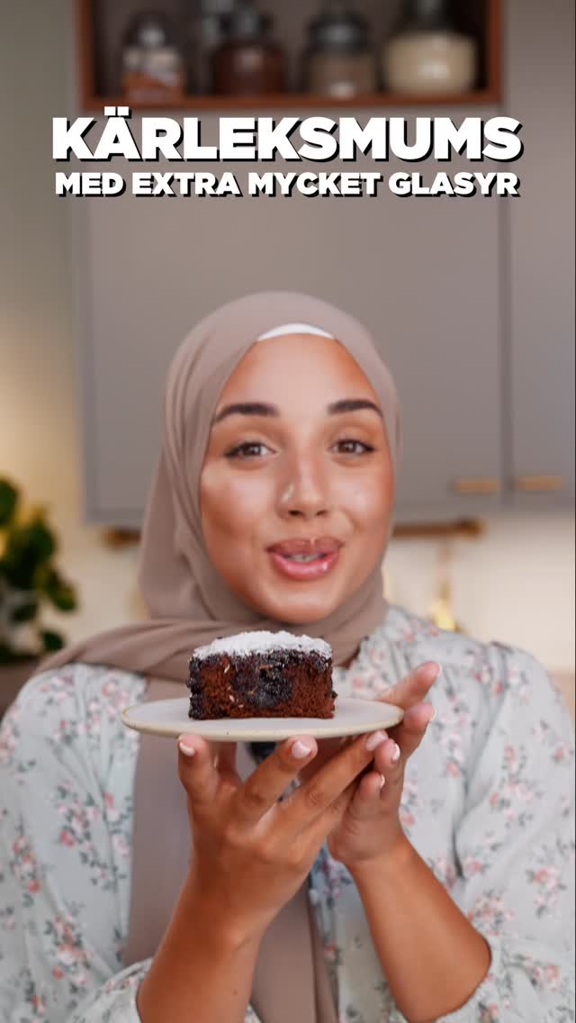 Instagram post by @camillahamid for Yalla!. Caption reads: Reklam för Arla ko ❤️ Saftig & mjuk kärleksmums i....