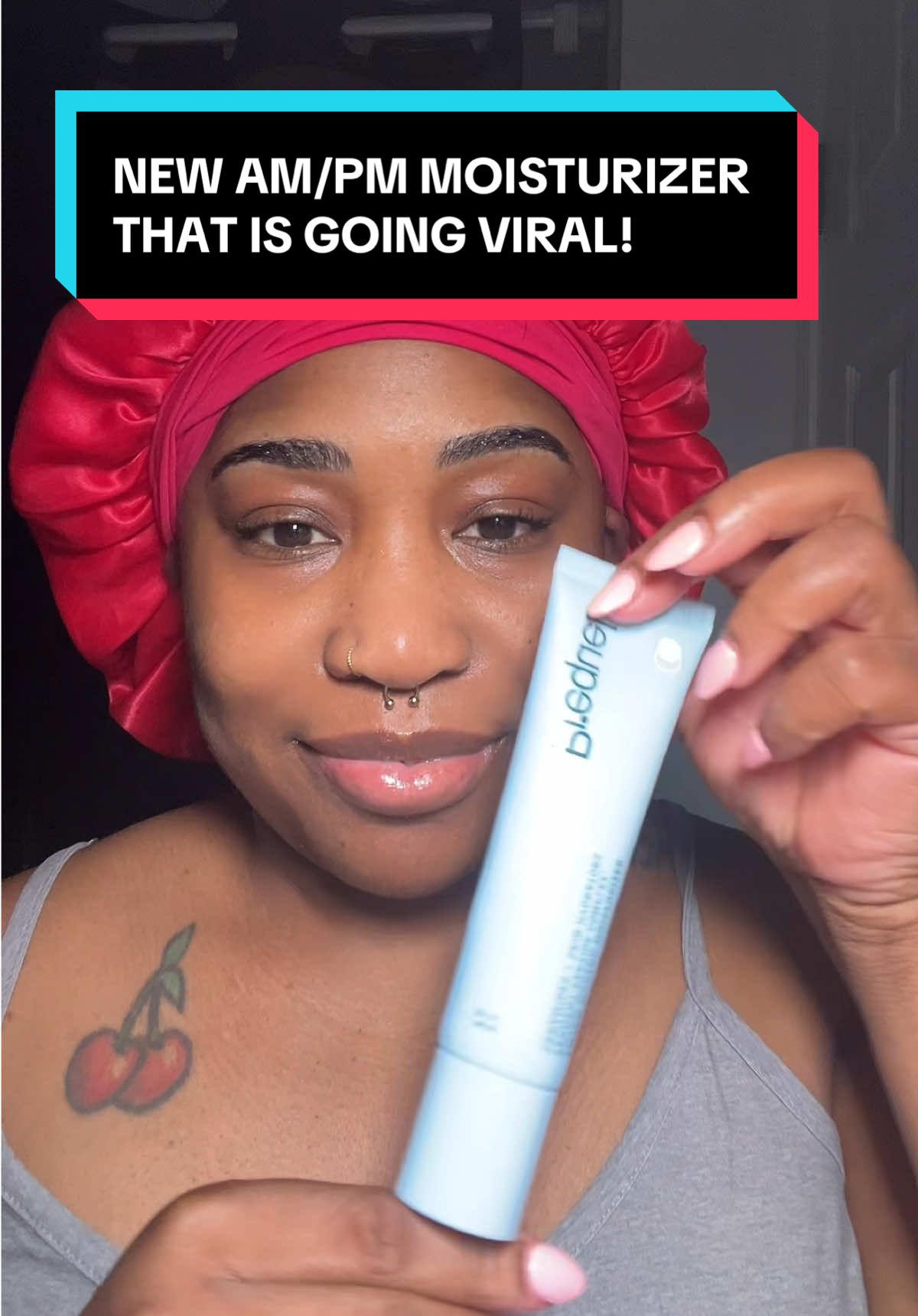 TikTok post by @msweeziebaby for Prequel Skin. Caption reads: This AM/PM moisturizer by @Prequelskin just....