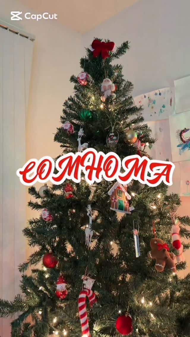 Instagram post by @isnur.usa for COMHOMA. Caption reads: Getting ready for the New Year at full speed 🎄....