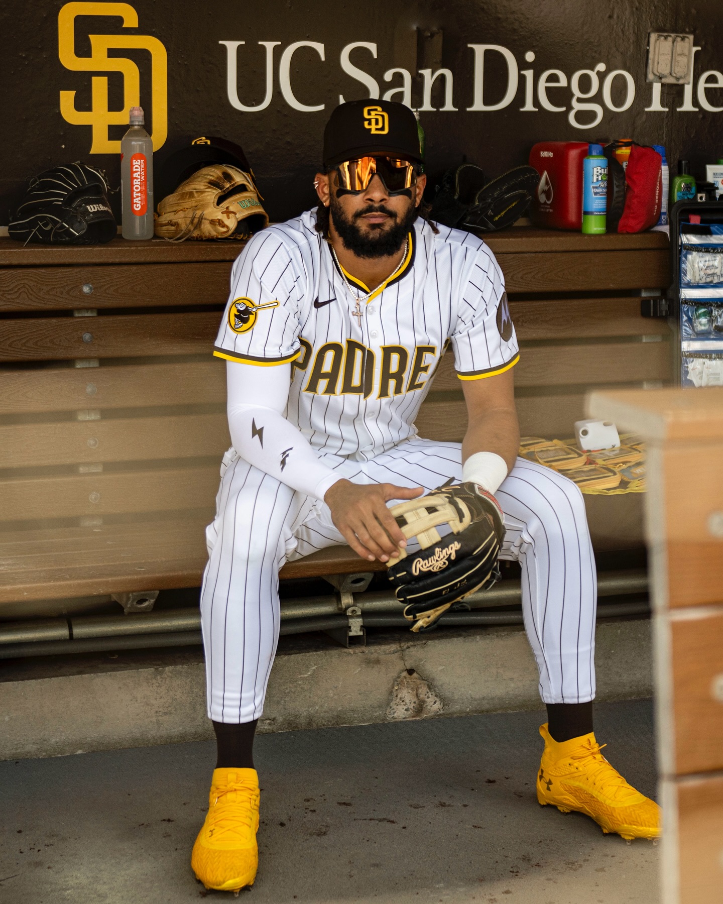 Instagram post by @padres for Petco. Caption reads: Setting the tone. #SDOpeningDay.