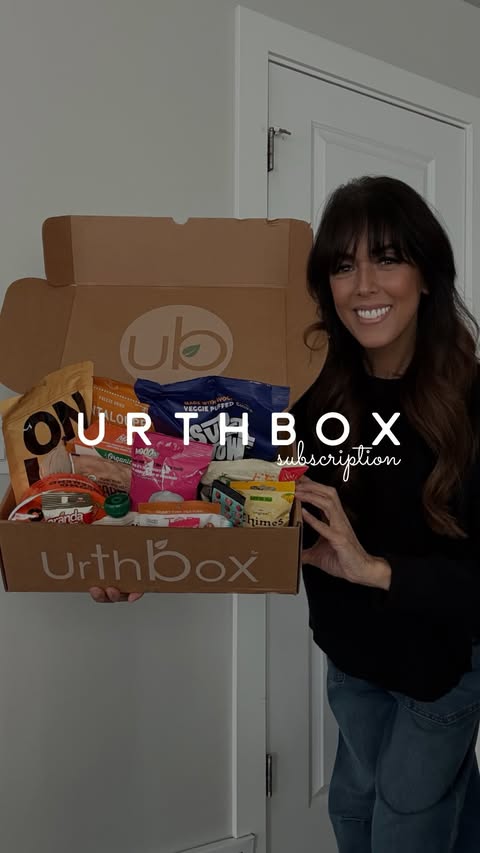 Instagram post by an influencer for UrthBox. Caption reads: [...] been really enjoying this Urthbox because it....