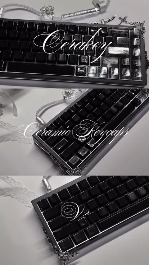 Instagram post by @blacklungio for Cerakey. Caption reads: Thank you @cerakey_official for sending me this....