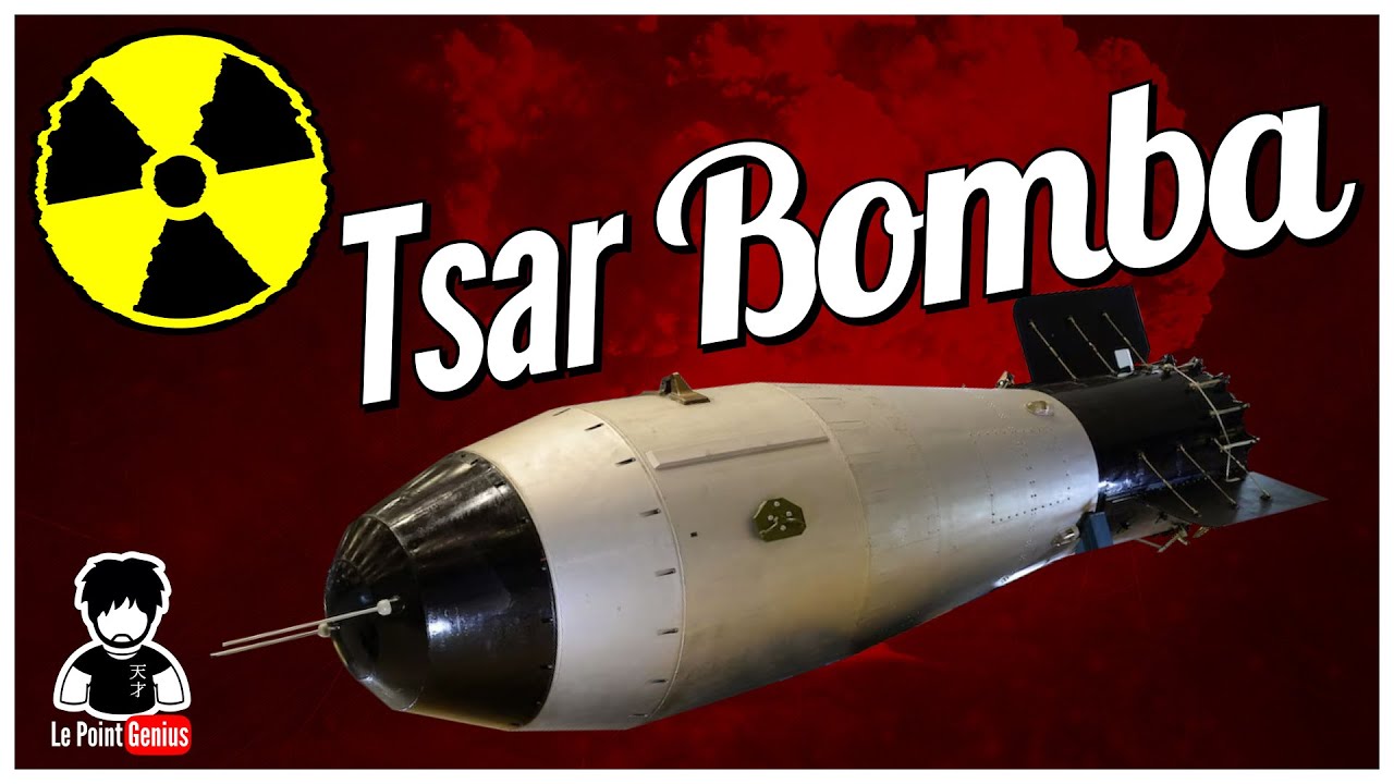 YouTube post by @LePointGenius for HISTORY. Caption reads: ☢️ The most terrifying human creation, and its....