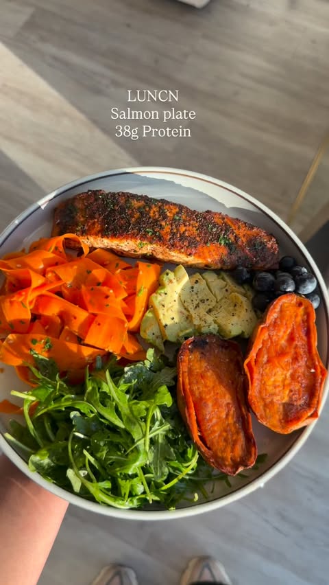 Instagram post by @andika.rodriguez for Evogen Nutrition. Caption reads: WHAT I EAT IN A DAY! 😋🍽️

New Years Challenge....