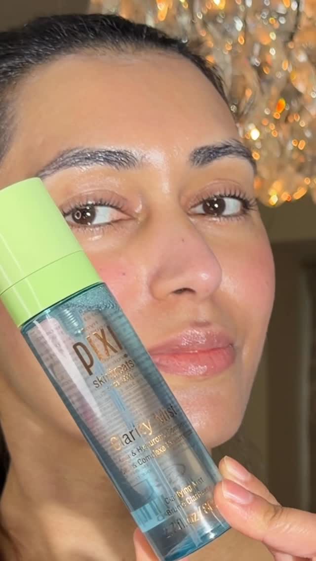 Instagram post by @marriumsshah for Pixi Beauty. Caption reads: [...] for everyday hydration. @pixibeauty....