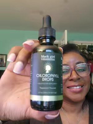 TikTok post by @mershai for Black Girl Vitamins. Caption reads: #creatorsearchinsights #vitamins #....