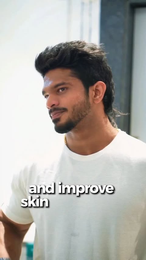 Instagram post by @fayaz_pato for HK Vitals. Caption reads: [...] — skin needs support too. I added @hkvitals....