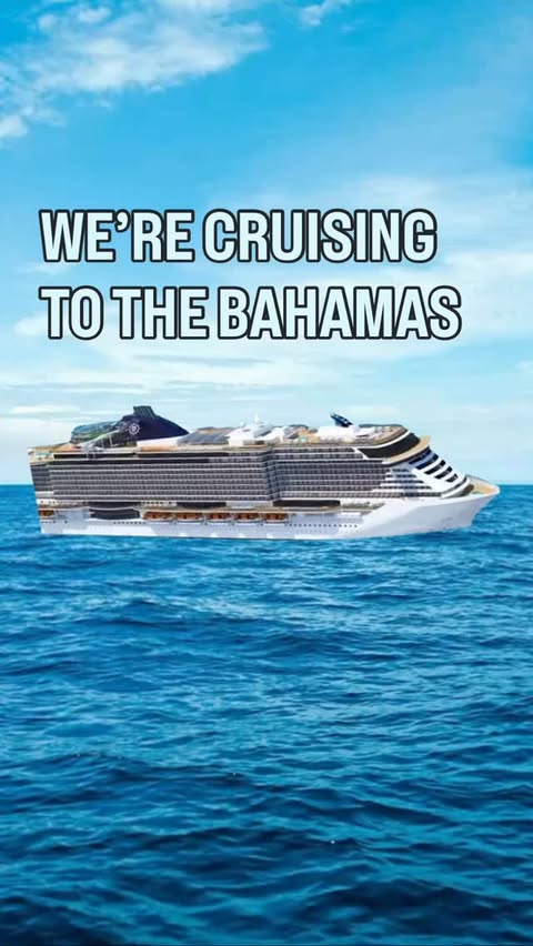 Instagram post by @johnkrondes for MSC Cruises. Caption reads: [...] friends. Thank you MSC Cruiseline....