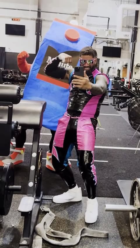 Instagram post by @uceyjucey for Minute Maid. Caption reads: Feelin’ juicy, lookin’ Ucey 😛 Always reppin’ that....