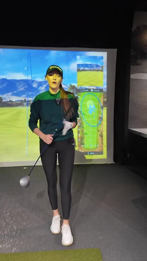 Instagram post by @carleeshoe for TaylorMade Golf. Caption reads: It’s day 11 of golfmas and day 2 of giving away....