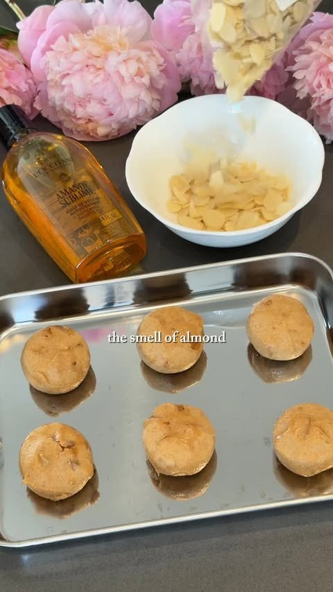 Instagram post by @__jasminenguyen for L'OCCITANE en Provence. Caption reads: now my kitchen AND my shower smells like the....