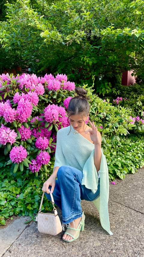 Instagram post by @brookehyland for Coach. Caption reads: Dinner with a side of the @coach Nolita bag please....