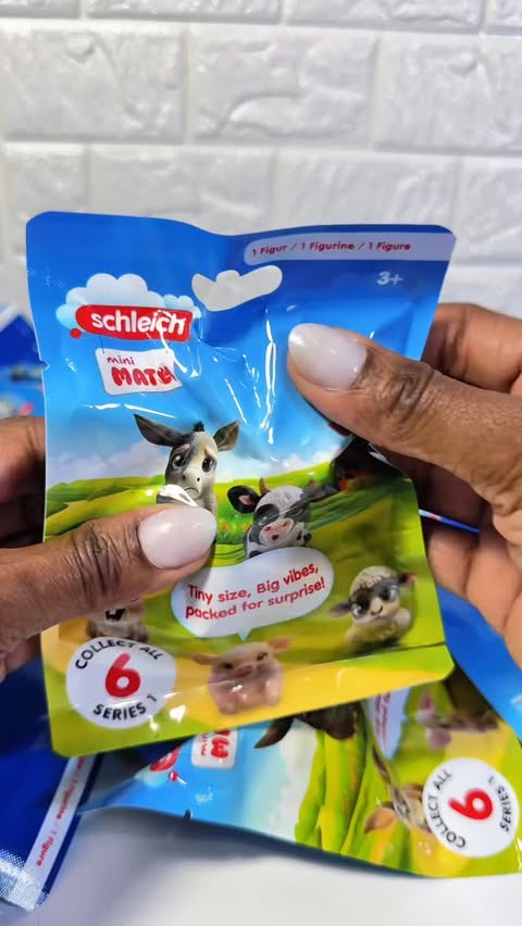 Instagram post by @playingwithayce for Schleich. Caption reads: [...] this one is for you 💕 Thank you....