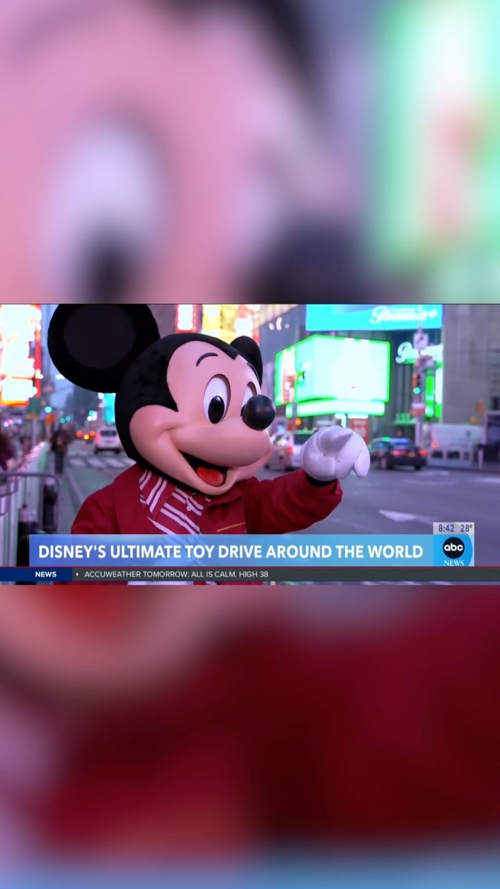 Instagram post by @toysfortotsofficial for Good Morning America. Caption reads: Holiday Countdown: With Christmas just hours away,....