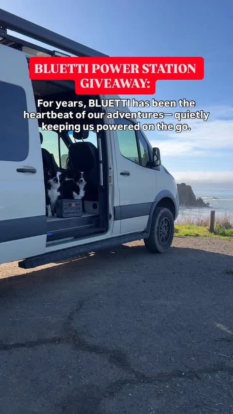 Instagram post by @laducb for BLUETTI. Caption reads: Contest closed! Winners in the random drawing were....