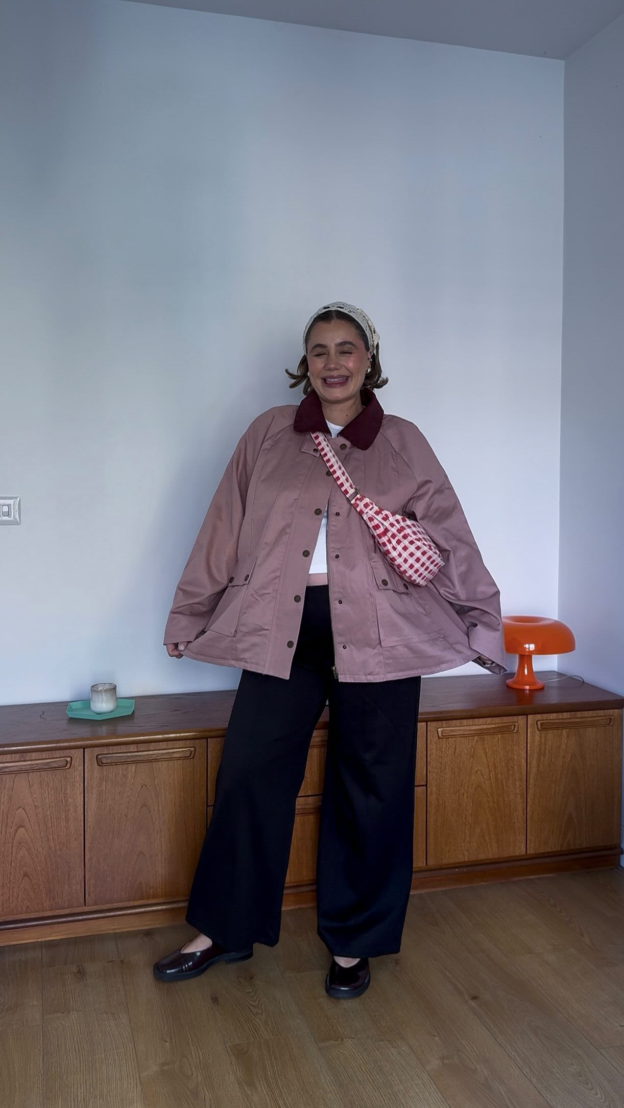 Instagram post by @gracesurguy for Monsoon. Caption reads: Finding a non-maternity pair of trousers that fit....