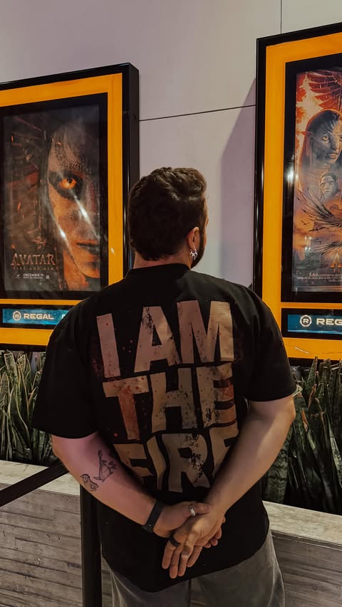 Instagram post by @blakespopnook for 20th Century Studios. Caption reads: [...] very first screening with @disney....