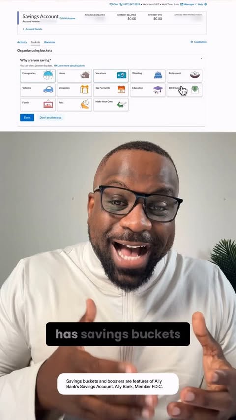 Instagram post by @betterwallet for Ally. Caption reads: [...] every dollar before it leaves my account.....