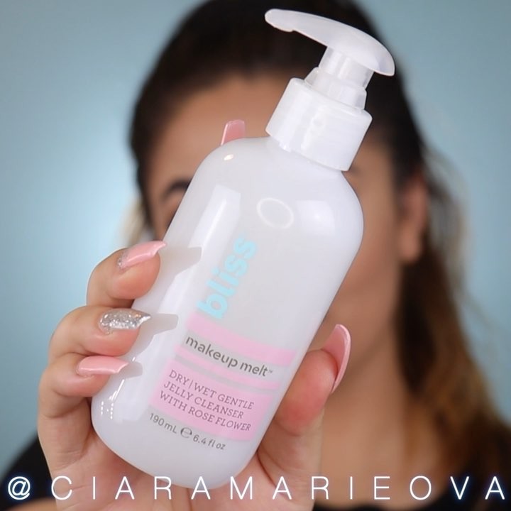 Instagram post by @ciaramarieova for Bliss World. Caption reads: #AD | @blissworld
Just tried out Bliss World’s new....